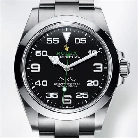 rolex air king 2022 occasion|rolex air king models.